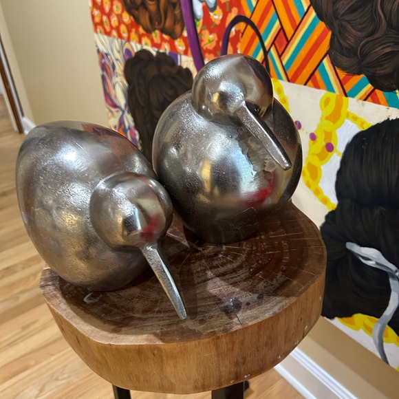 Aluminum Dodo Bird Statues (this is for both) - Picture 3 of 4